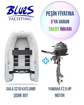 GALA S210 IZGARA TABANLI + YAMAHA 2.5HP