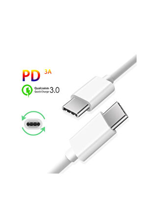 Samsung S21 FE 5G Uyumlu Type-C 25W Şarj Kablosu
