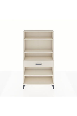 Arges Dolap 4 Raflı Tek Çekmeceli 88x30x163 Aytaşı-Aytaşı