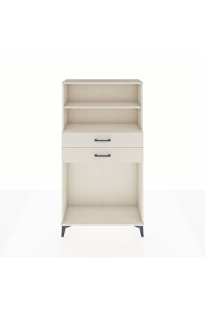 Arges Dolap 2 Raflı 2 Çekmeceli 88x30x163 Aytaşı-Aytaşı