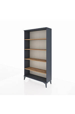 Arges Dolap 4 Raflı 88x30x163 Antrasit-Çam