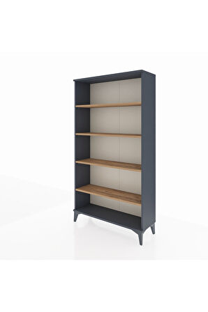 Arges Dolap 4 Raflı 88x30x163 Antrasit-Çam