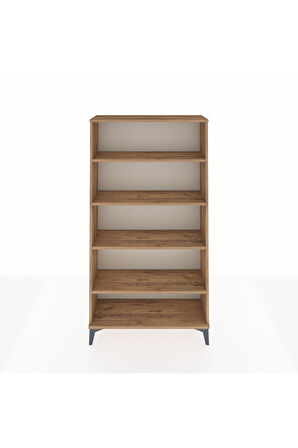 Arges Dolap 4 Raflı 88x30x163 Çam-Çam