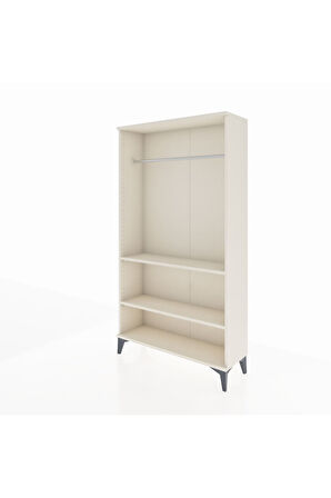 Arges Dolap 2 Raflı Kapaklı Tek Askılı 88x30x163 Aytaşı-Aytaşı