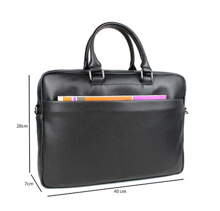 Erkek Siyah 15 & 16 inç Evrak Ve Laptop Çantası