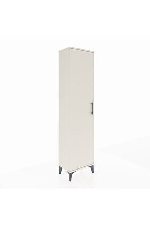 Arges Dolap 4 Raflı Tek Kapaklı 44x30x182 Aytaşı-Aytaşı