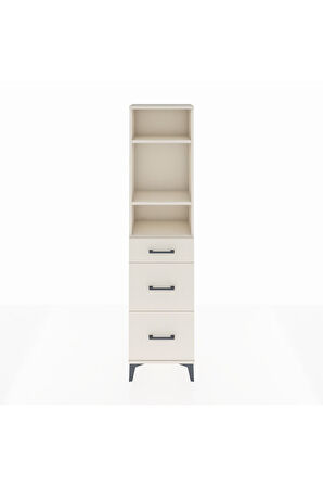 Arges Dolap 3 Raflı 3 Çekmeceli 44x30x182 Aytaşı-Aytaşı