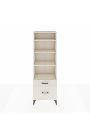 Arges Dolap 4 Raflı 2 Çekmeceli 60x30x182 Aytaşı-Aytaşı