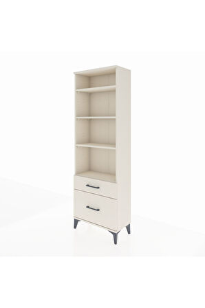 Arges Dolap 4 Raflı 2 Çekmeceli 60x30x182 Aytaşı-Aytaşı