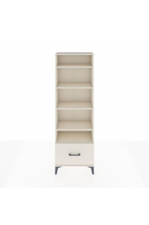 Arges Dolap 5 Raflı Tek Çekmeceli 60x30x182 Aytaşı-Aytaşı