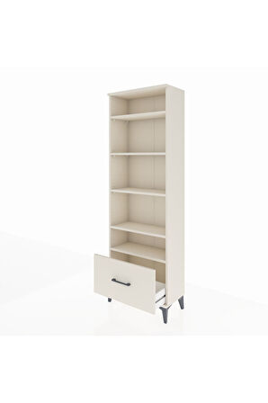 Arges Dolap 5 Raflı Tek Çekmeceli 60x30x182 Aytaşı-Aytaşı