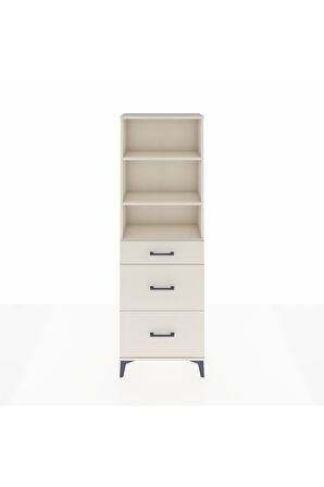 Arges Dolap 3 Raflı 3 Çekmeceli 60x30x182 Aytaşı-Aytaşı