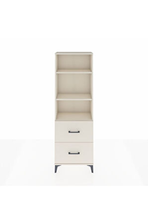 Arges Dolap 3 Raflı 2 Çekmeceli 60x30x182 Aytaşı-Aytaşı