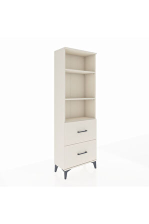 Arges Dolap 3 Raflı 2 Çekmeceli 60x30x182 Aytaşı-Aytaşı