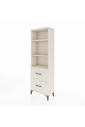 Arges Dolap 3 Raflı 2 Çekmeceli 60x30x182 Aytaşı-Aytaşı