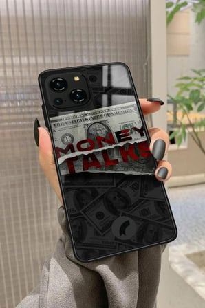 Reeder S23 Pro Max Uyumlu Money Tasarımlı Parlak Silikon Kılıf