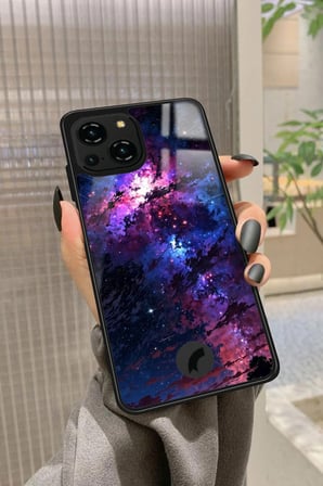 Reeder S23 Pro Max Uyumlu Soyut Sanat Tasarımlı Parlak Silikon Kılıf