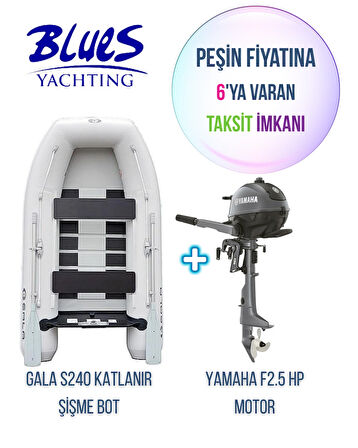 GALA S240 IZGARA TABANLI + YAMAHA 2.5HP