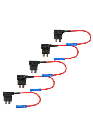 Oto Standart Bıçak Sigorta Çoklayıcı Fuse Tap 5 Adet