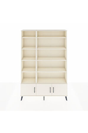 Arges Dolap 10 Raflı 3 Kapaklı 132x30x195 Aytaşı-Aytaşı/Aytaşı