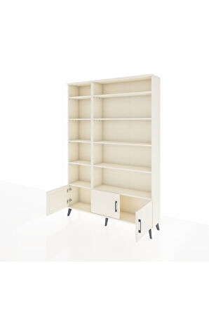 Arges Dolap 10 Raflı 3 Kapaklı 132x30x195 Aytaşı-Aytaşı/Aytaşı