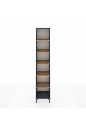 Arges Dolap 5 Raflı 44x30x221 Antrasit-Çam