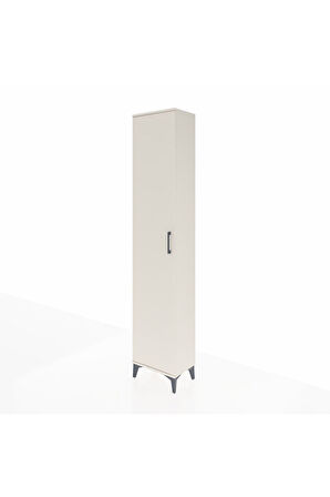 Arges Dolap 2 Raflı Tek Kapaklı Tek Askılı 44x30x221 Aytaşı-Aytaşı