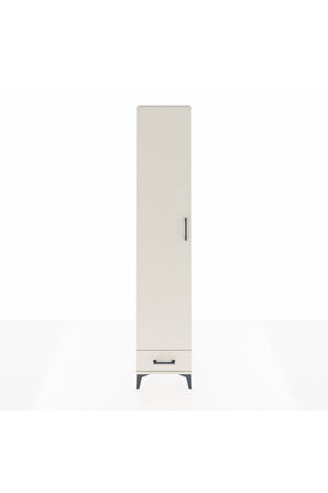 Arges Dolap 5 Raflı Tek Çekmeceli Tek Kapaklı 44x30x221 Aytaşı-Aytaşı