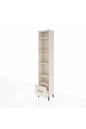 Arges Dolap 5 Raflı Tek Çekmeceli 44x30x221 Aytaşı-Aytaşı