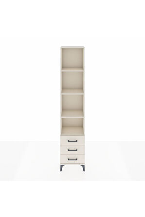 Arges Dolap 4 Raflı 3 Çekmeceli 44x30x221 Aytaşı-Aytaşı