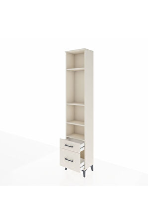 Arges Dolap 4 Raflı 2 Çekmeceli 44x30x221 Aytaşı-Aytaşı