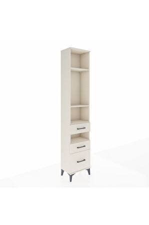 Arges Dolap 4 Raflı 3 Çekmeceli 44x30x221 Aytaşı-Aytaşı