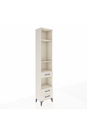 Arges Dolap 4 Raflı 3 Çekmeceli 44x30x221 Aytaşı-Aytaşı