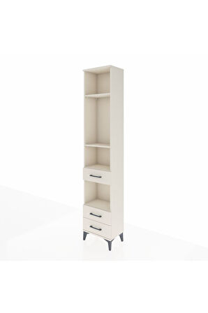 Arges Dolap 4 Raflı 3 Çekmeceli 44x30x221 Aytaşı-Aytaşı