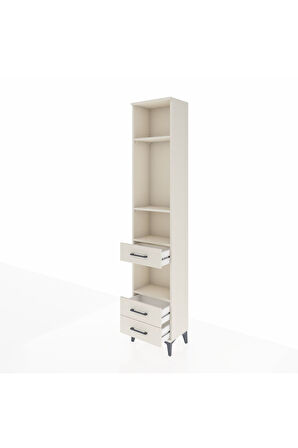 Arges Dolap 4 Raflı 3 Çekmeceli 44x30x221 Aytaşı-Aytaşı