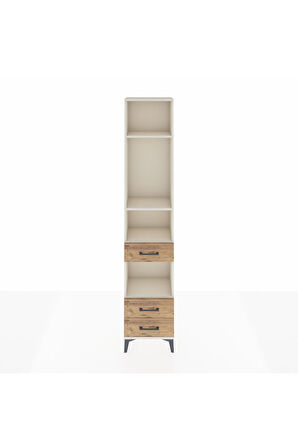 Arges Dolap 4 Raflı 3 Çekmeceli 44x30x221 Aytaşı-Çam
