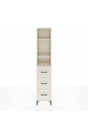 Arges Dolap 3 Raflı 3 Çekmeceli 44x30x221 Aytaşı-Aytaşı