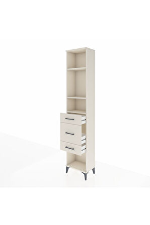 Arges Dolap 3 Raflı 3 Çekmeceli 44x30x221 Aytaşı-Aytaşı