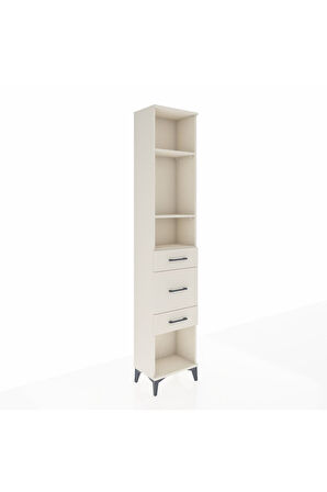 Arges Dolap 3 Raflı 3 Çekmeceli 44x30x221 Aytaşı-Aytaşı