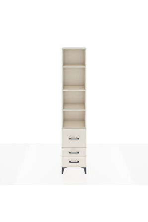 Arges Dolap 4 Raflı 3 Çekmeceli 44x30x221 Aytaşı-Aytaşı