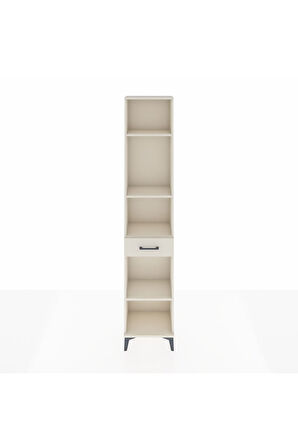 Arges Dolap 4 Raflı Tek Çekmeceli 44x30x221 Aytaşı-Aytaşı