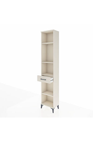 Arges Dolap 4 Raflı Tek Çekmeceli 44x30x221 Aytaşı-Aytaşı