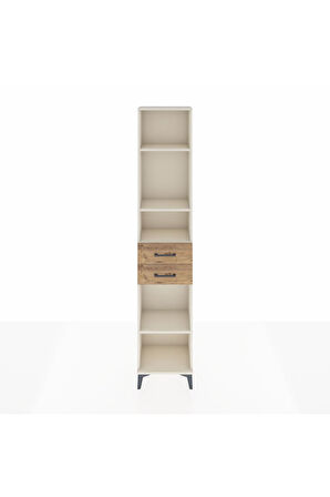 Arges Dolap 4 Raflı 2 Çekmeceli 44x30x221 Aytaşı-Çam