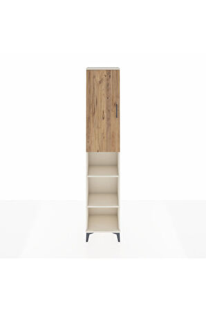 Arges Dolap 5 Raflı Tek Kapaklı 44x30x221 Aytaşı-Çam