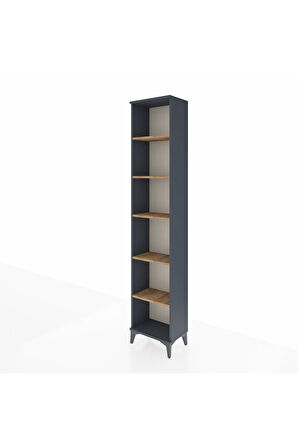 Arges Dolap 5 Raflı 44x30x221 Antrasit-Çam