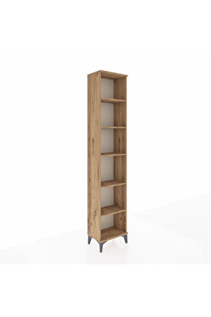 Arges Dolap 5 Raflı 44x30x221 Çam-Çam