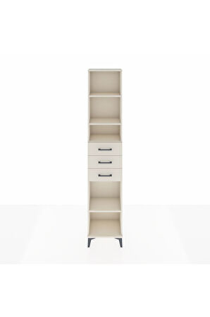 Arges Dolap 4 Raflı 3 Çekmeceli 44x30x221 Aytaşı-Aytaşı