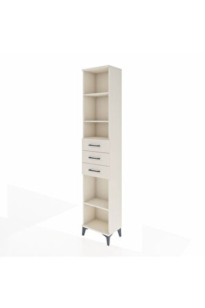 Arges Dolap 4 Raflı 3 Çekmeceli 44x30x221 Aytaşı-Aytaşı