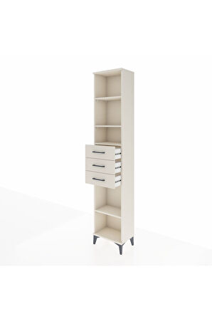 Arges Dolap 4 Raflı 3 Çekmeceli 44x30x221 Aytaşı-Aytaşı