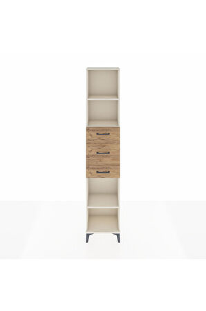 Arges Dolap 3 Raflı 3 Çekmeceli 44x30x221 Aytaşı-Çam